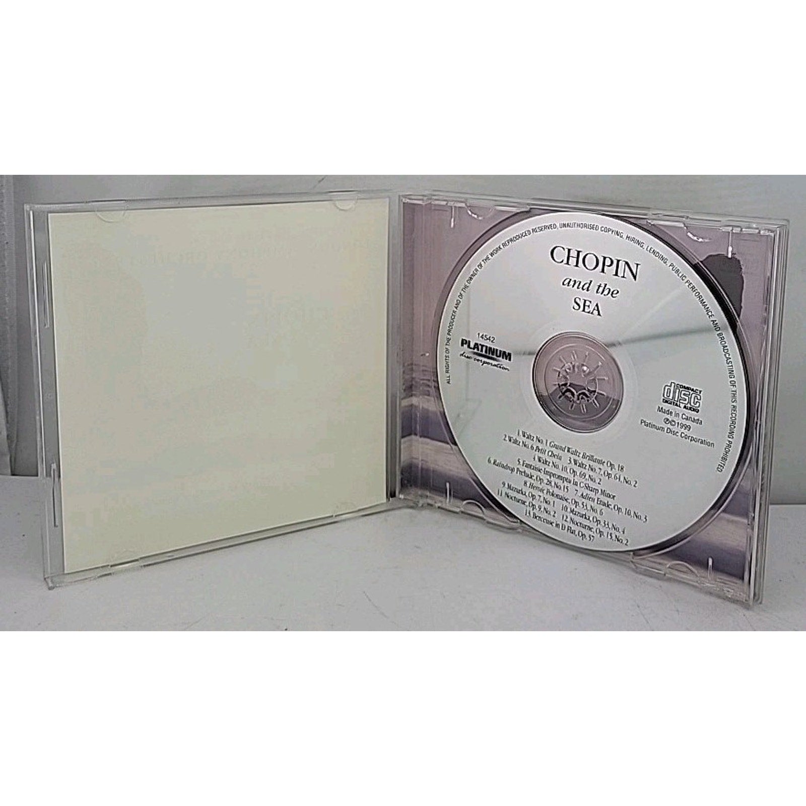Chopin & the Sea by Andrea Immer (CD, 1999)