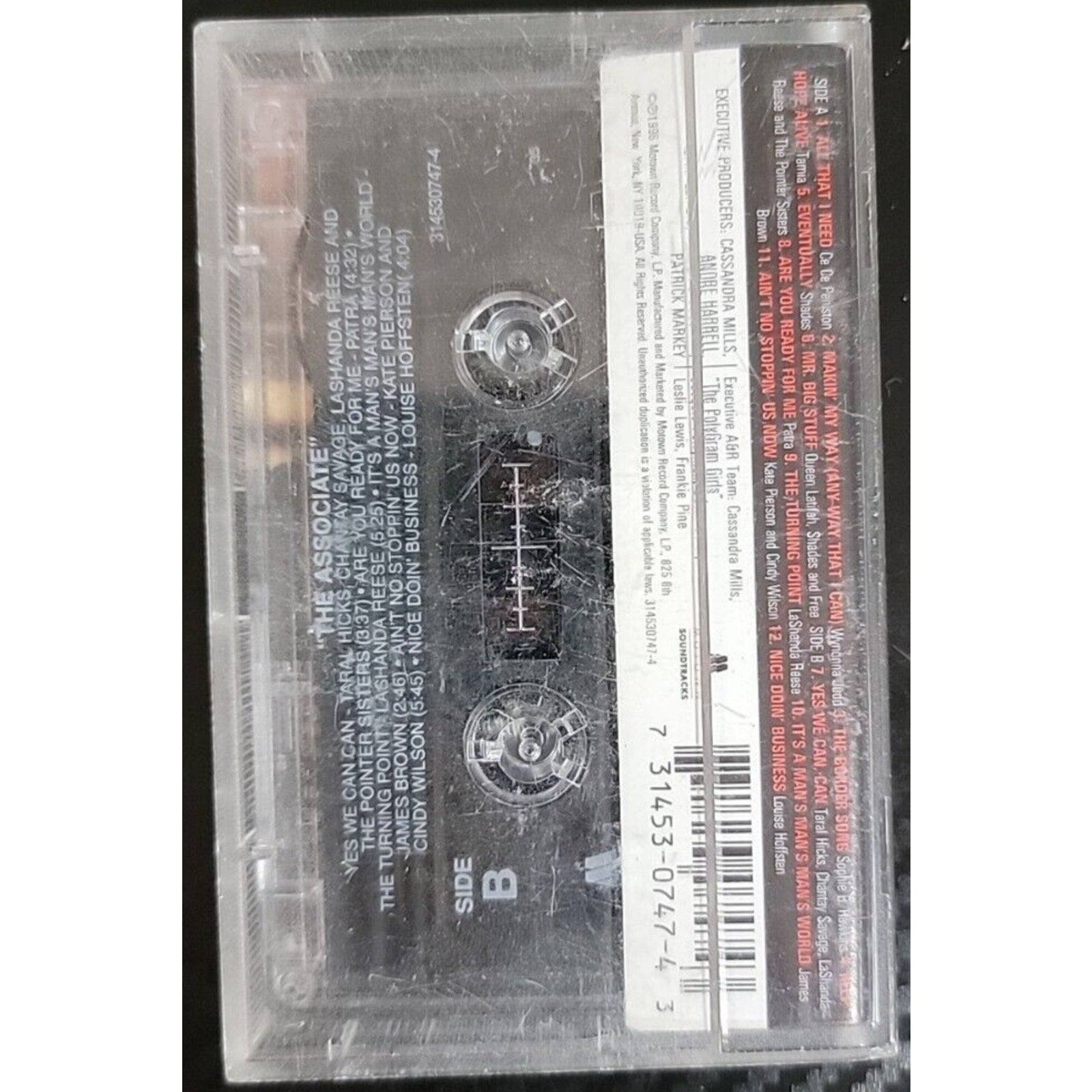 The Associate by Original Soundtrack (Cassette, Oct-1996, Motown)