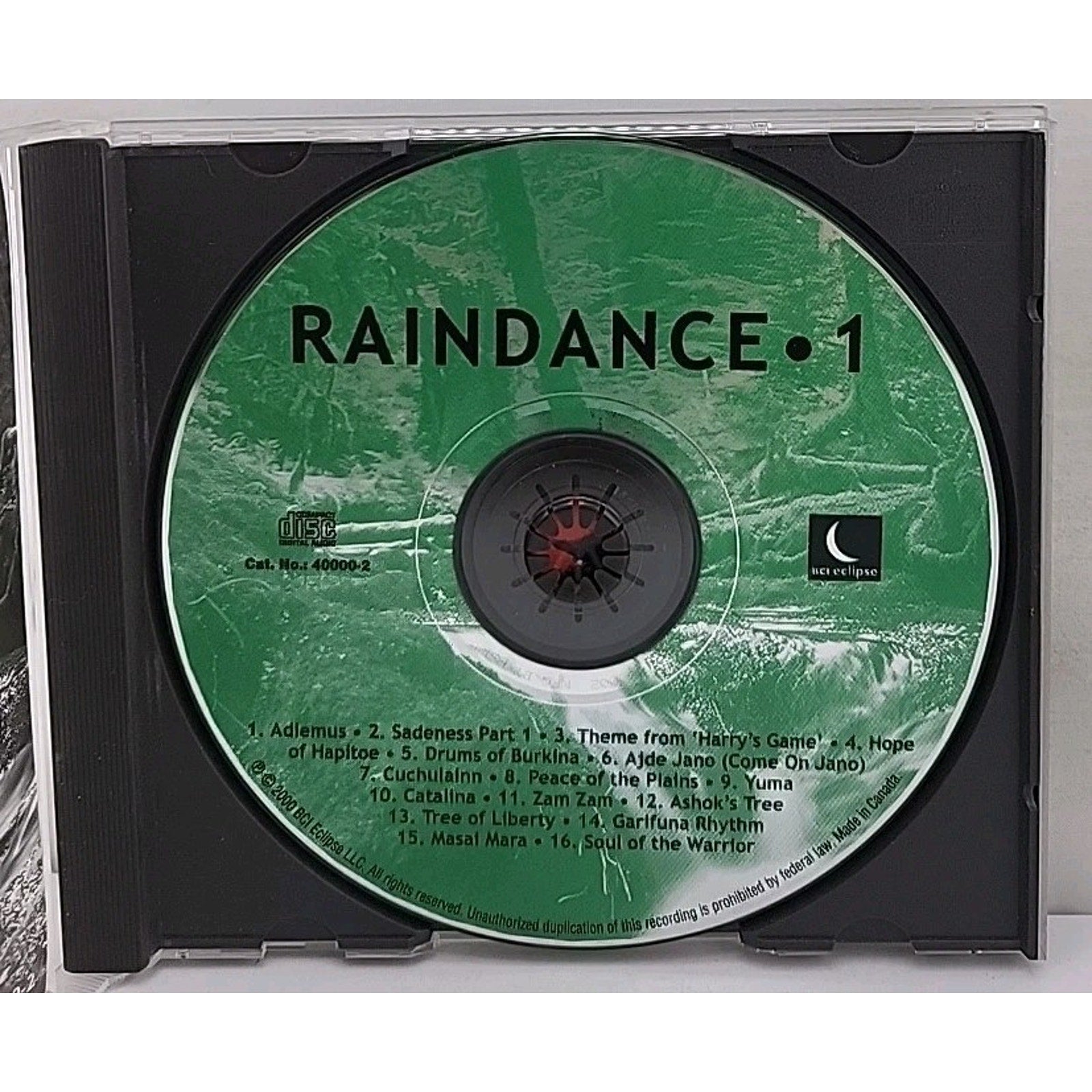 Vol. 1 Raindance by Raindance (CD, 2001)