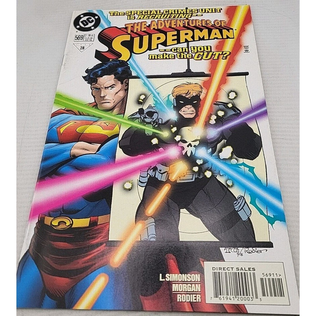 DC Comics The Adventures of Superman #569 (1999) Newsstand