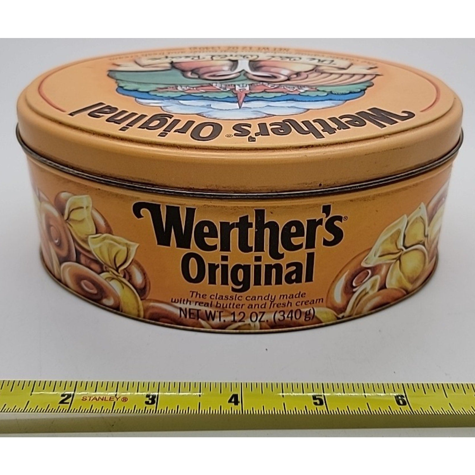1985 Werther's Original Candy Collector Tin Canister Made in Germany