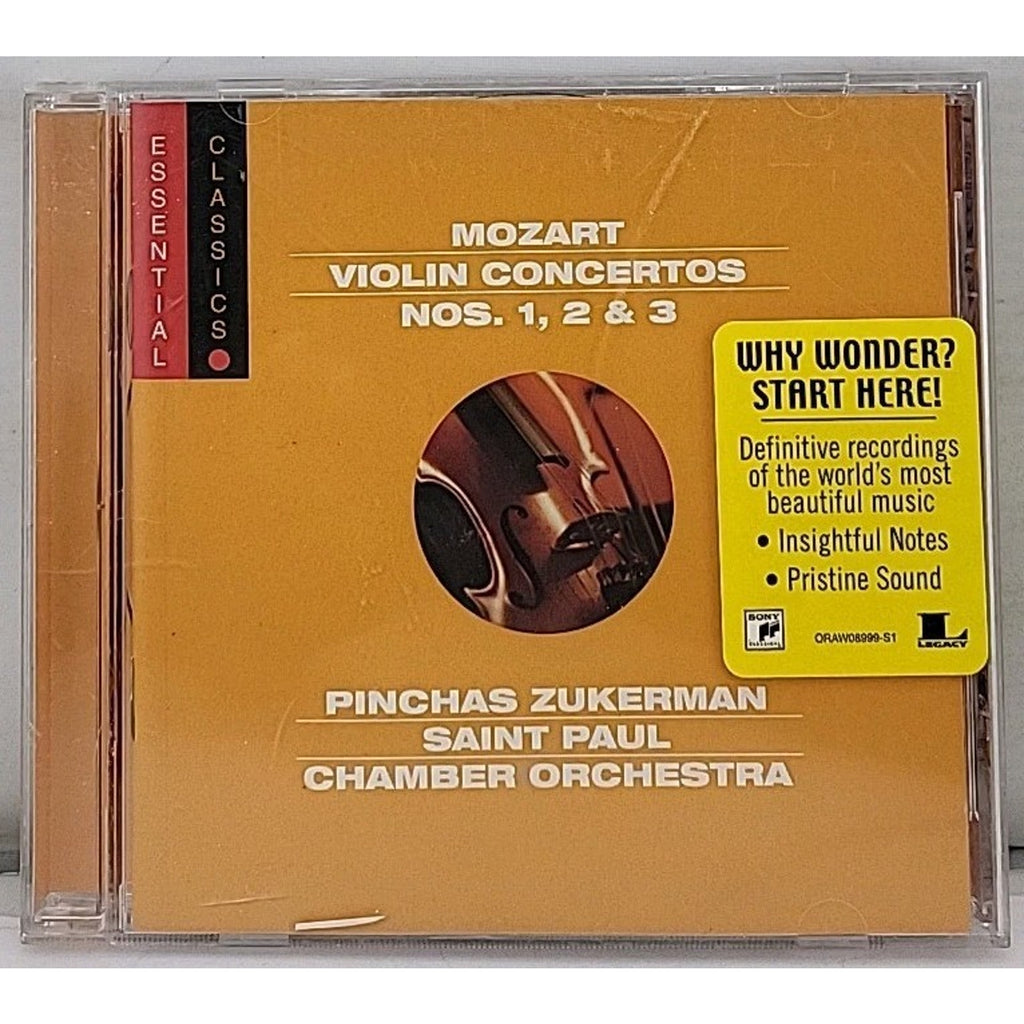 Violin Concerto 1 by W.A. Mozart (CD, 2002)