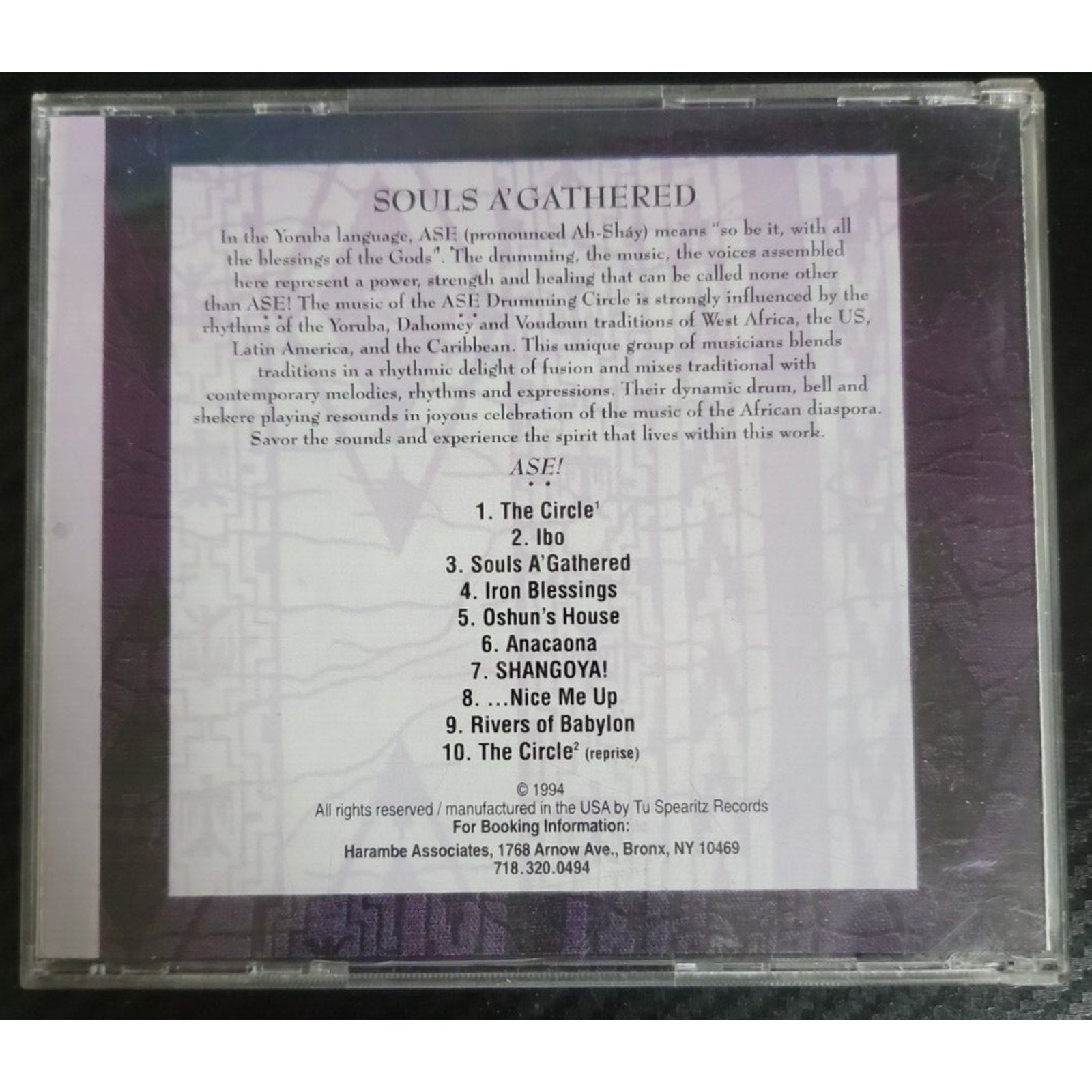 Souls A'Gathered by ASE Drumming Circle (CD)