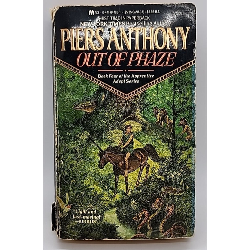 Out of Phaze by Piers Anthony (1988, Mass Market)