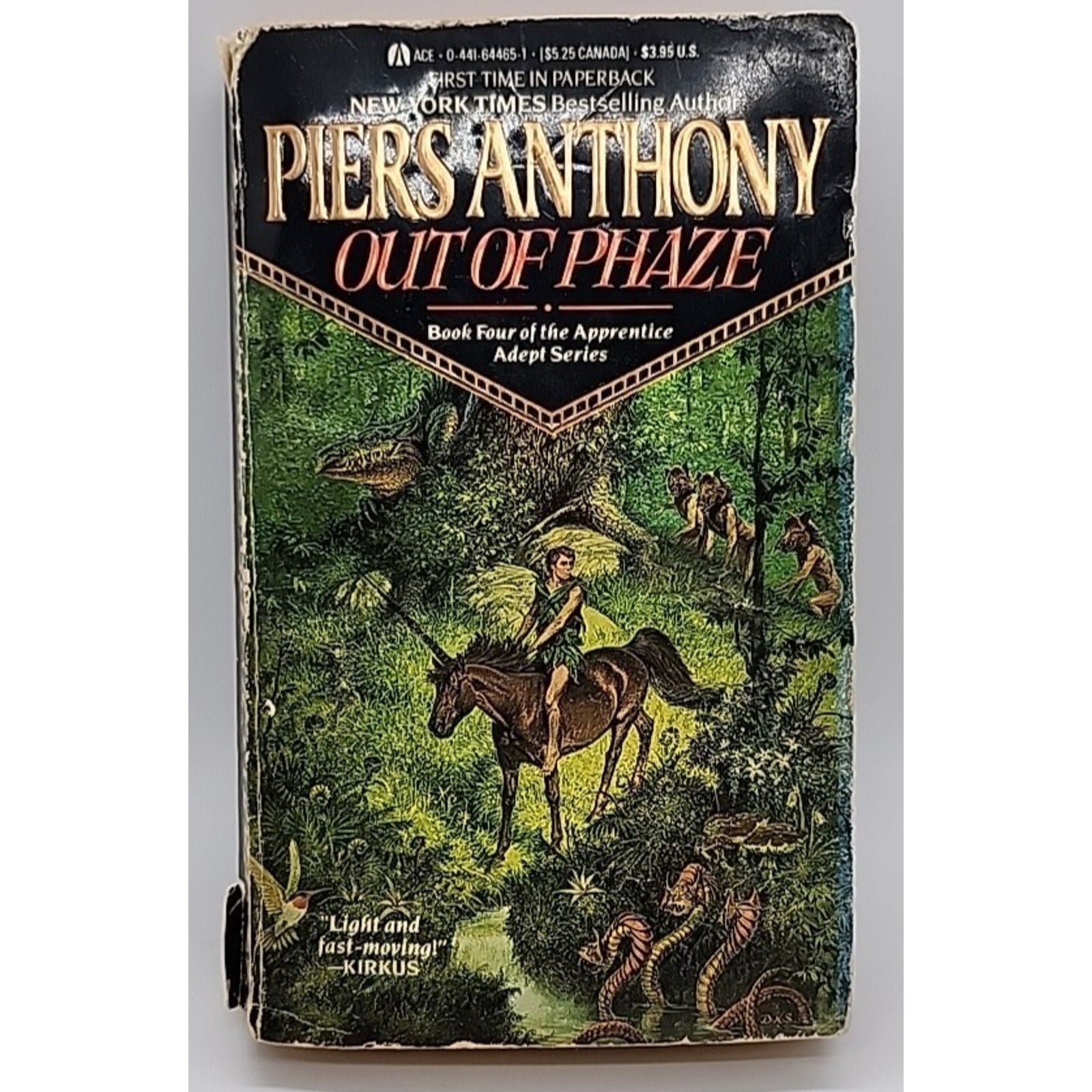 Out of Phaze by Piers Anthony (1988, Mass Market)