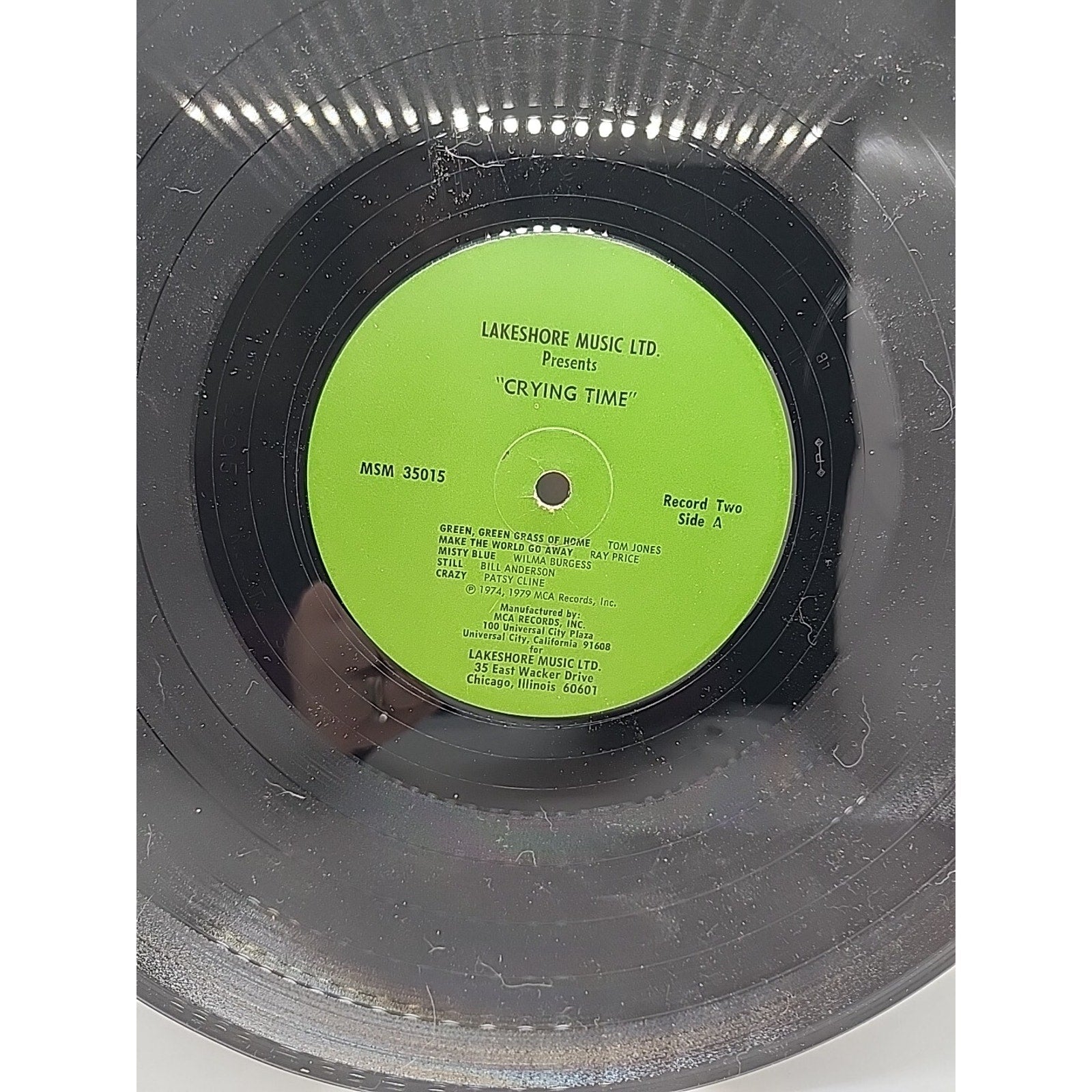 Lakeshore Music Ltd Presents Crying Time Record 2 Only (Record)