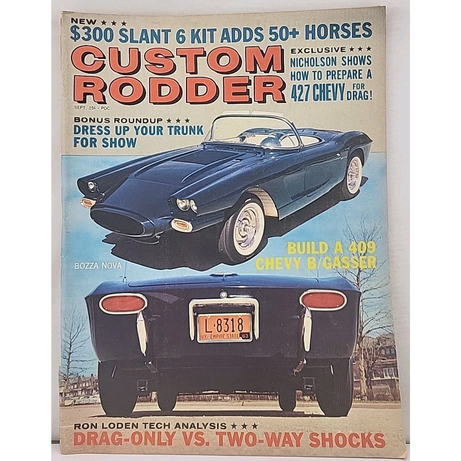 Custom Rodder Magazine - September 1963 - Volume 12 Number 6