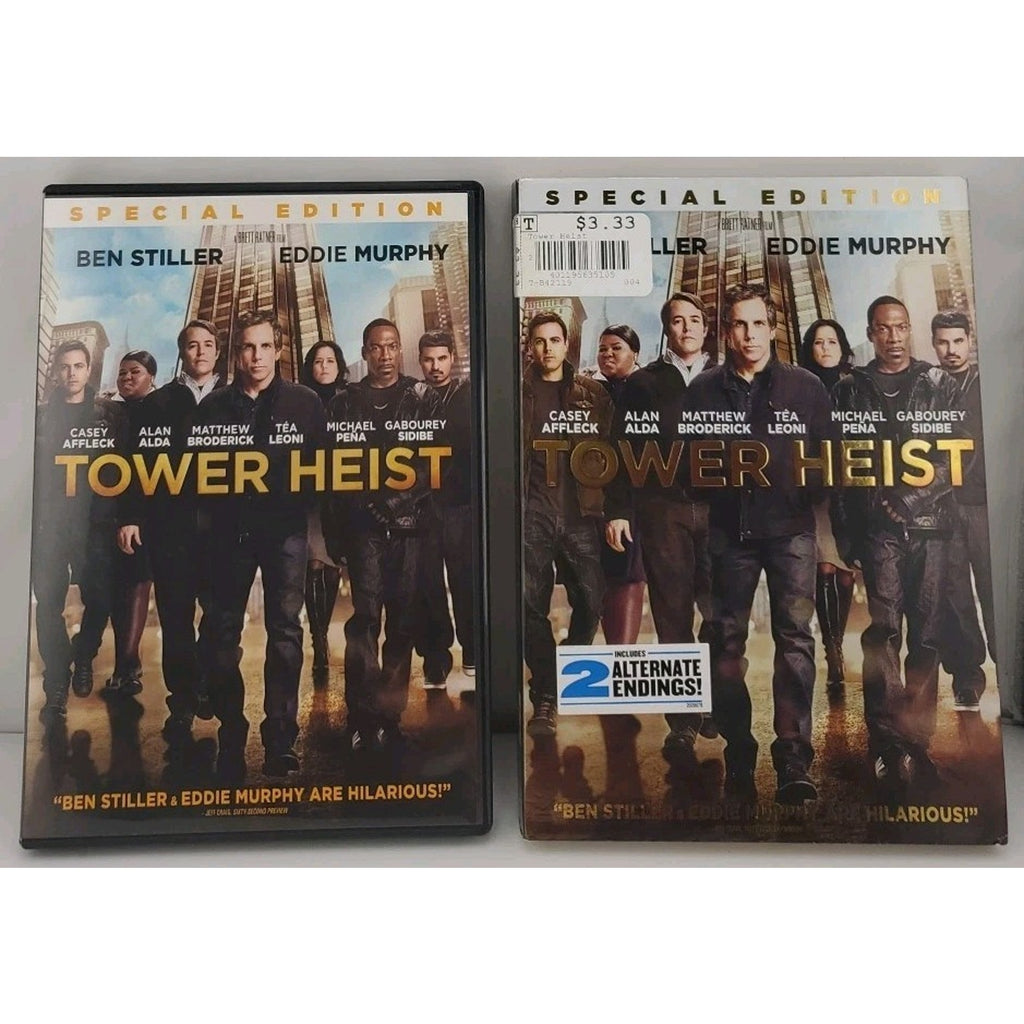 Tower Heist (DVD, 2011) W/Slipcover