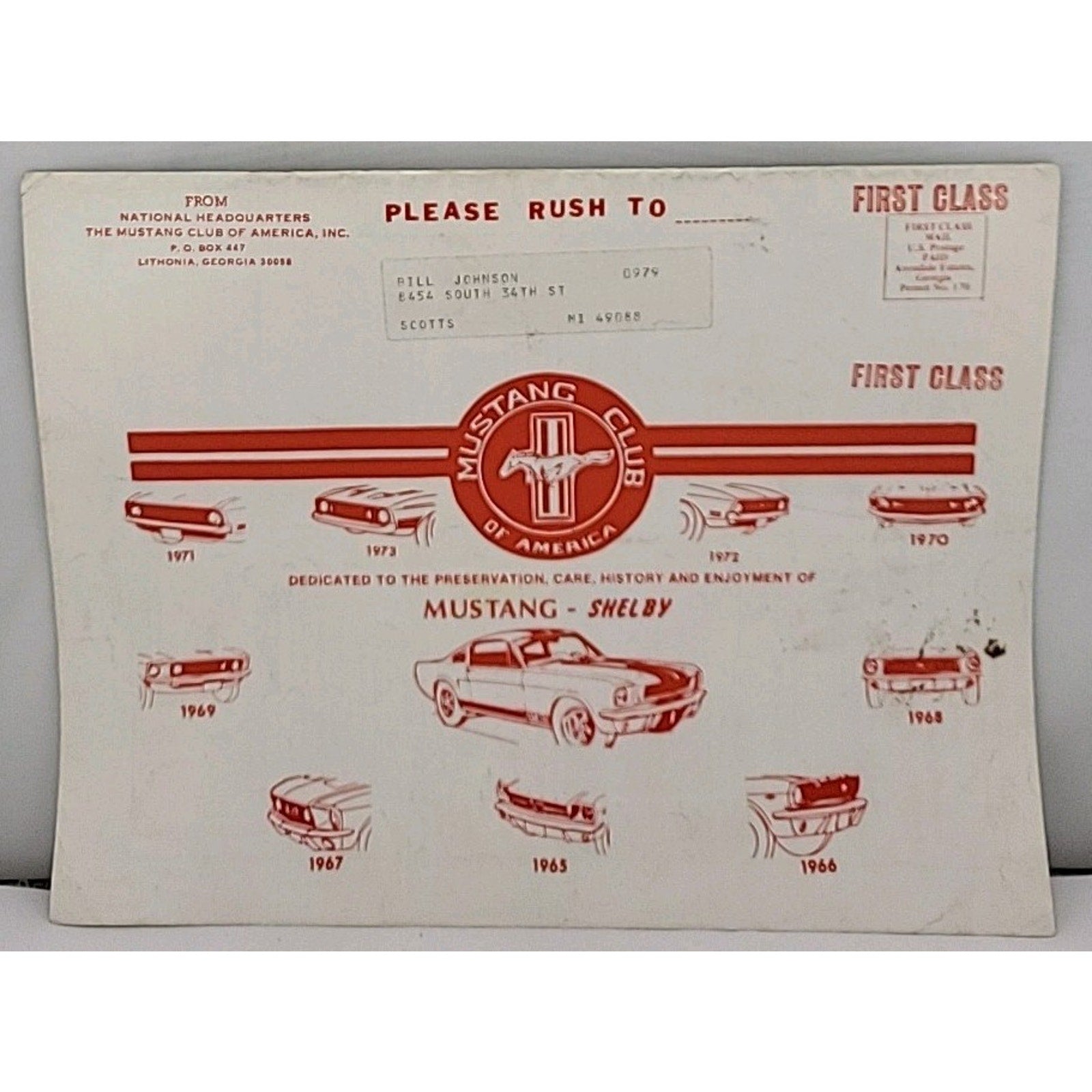 Mustang Times Magazine - Mustang Club Of America - February 1979 - Vol. 3 No. 2