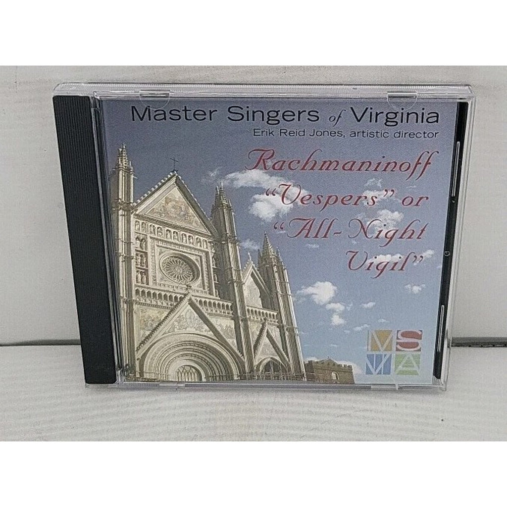 Master Singers Of Virginia - Erik Reid Jones, Artistic Director Winter 2007 CD