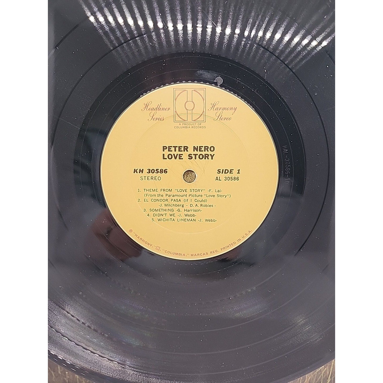 Peter Nero Love Story (Record)