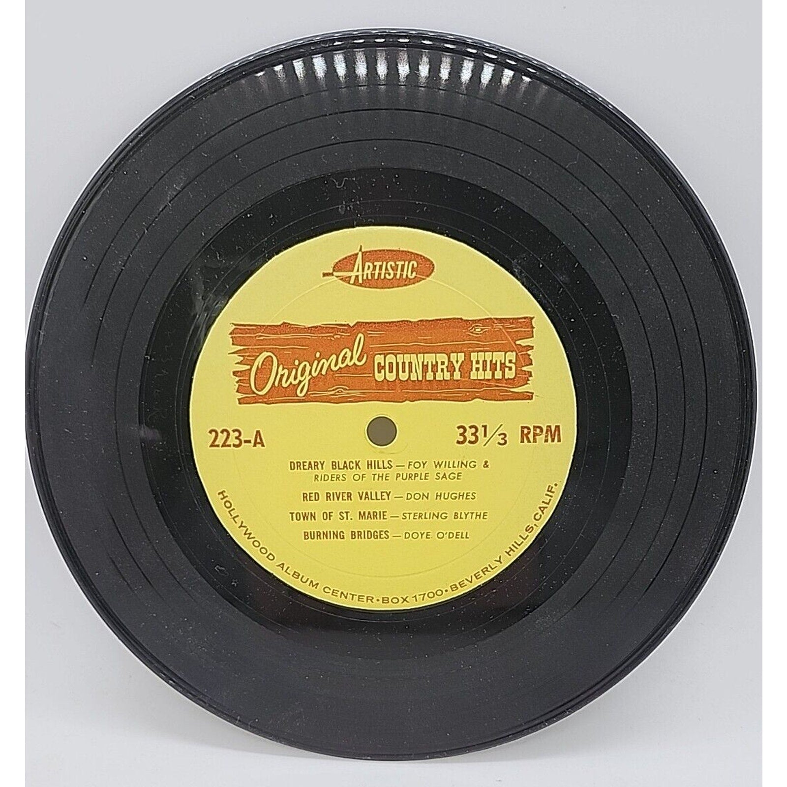 Original Country Hits 223 (Record)