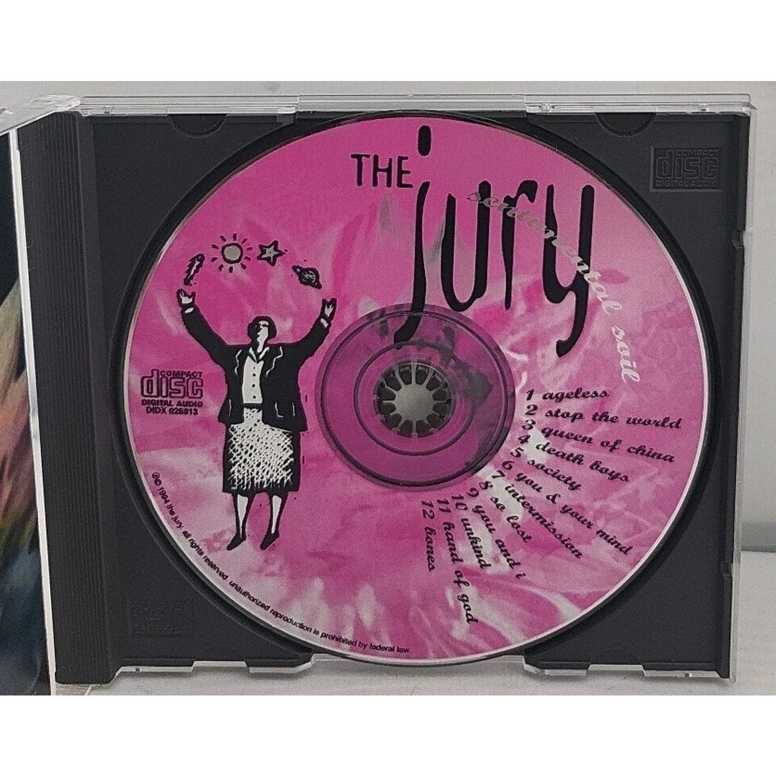 Sentimental Soil CD By The Jury
