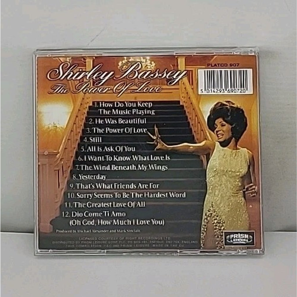 Shirley Bassey- the Power of Love Music CD Album
