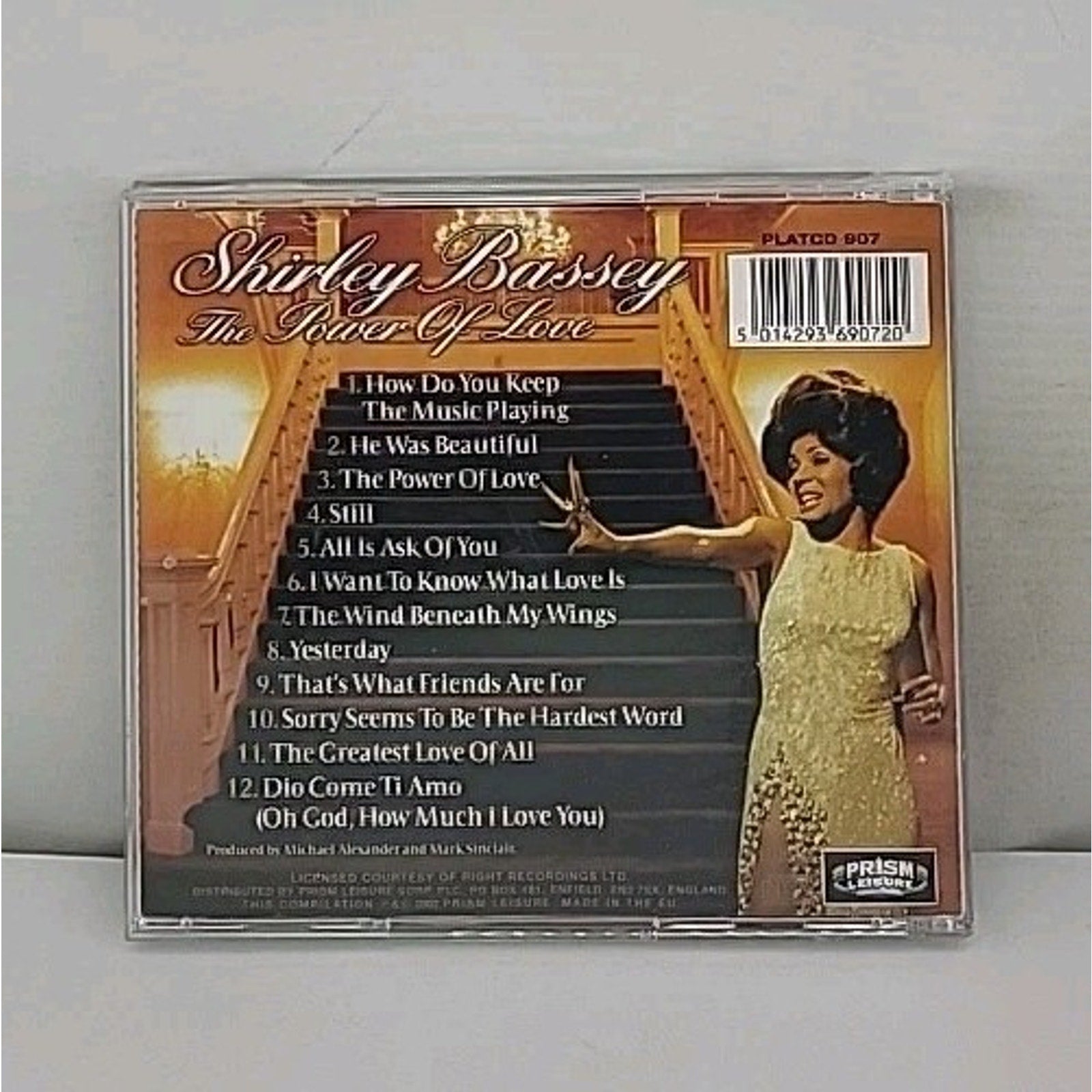 Shirley Bassey- the Power of Love Music CD Album