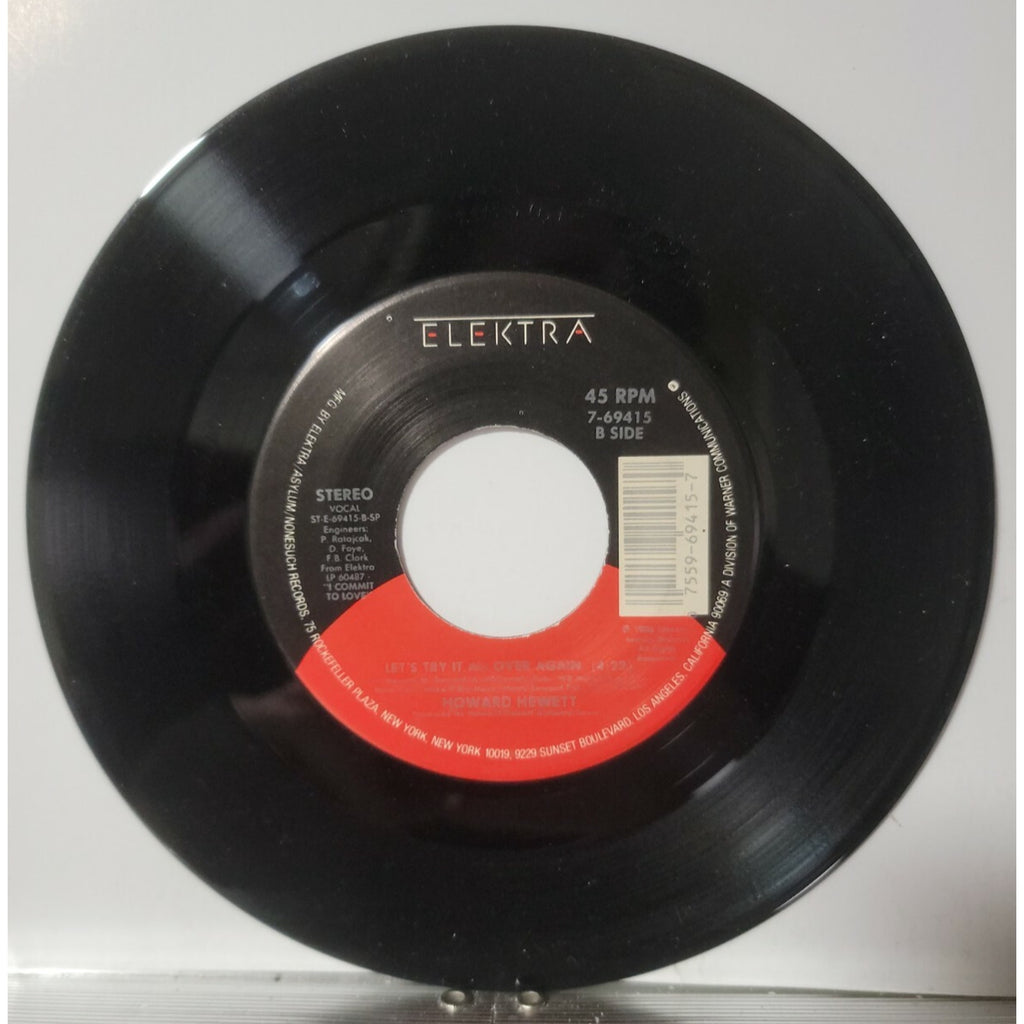 Howard Hewett - Strange Relationship / Lets Try It All Over Again (Vinyl)