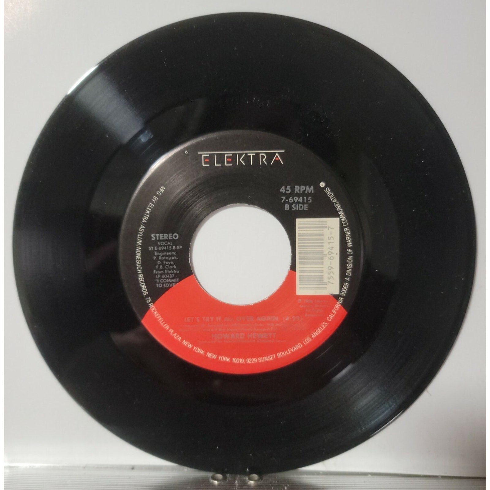 Howard Hewett - Strange Relationship / Lets Try It All Over Again (Vinyl)