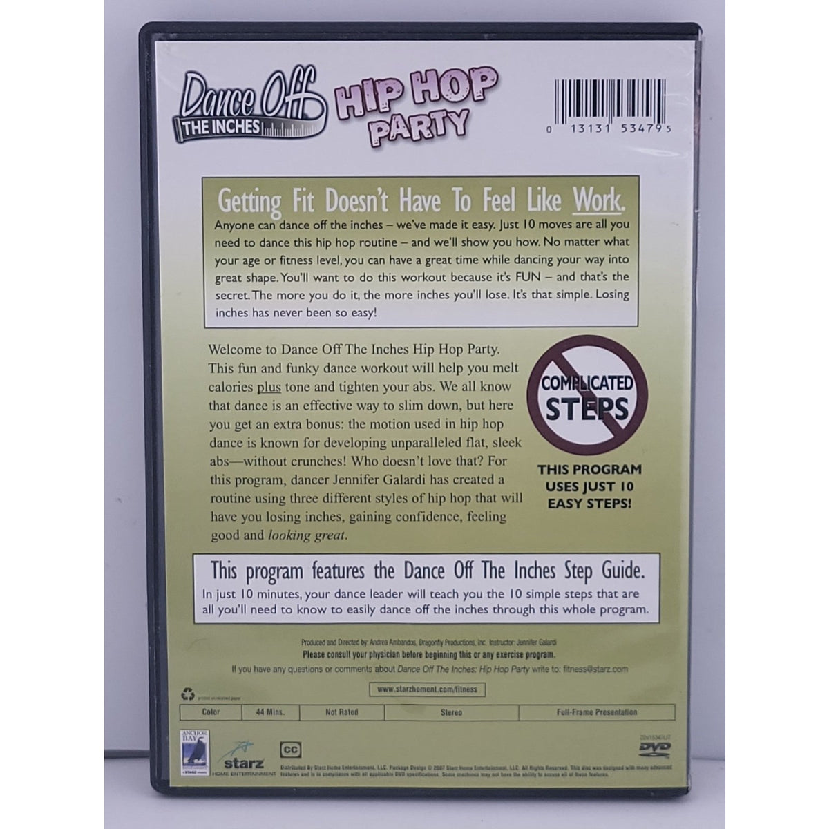 Dance Off the Inches: Hip Hop Party (DVD)