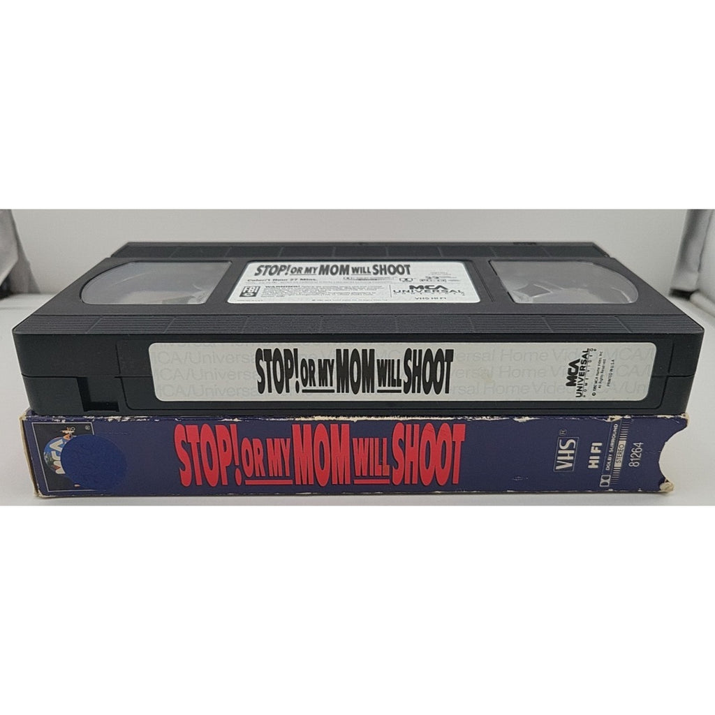 Stop or My Mom Will Shoot (VHS, 1992)