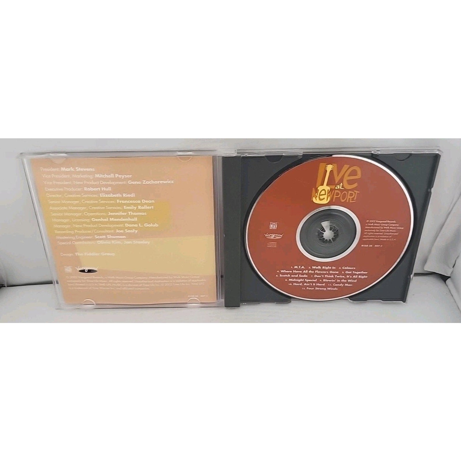 Time-Life Music-Live At Newport CD (Kingston Trio/Rooftop Singers)