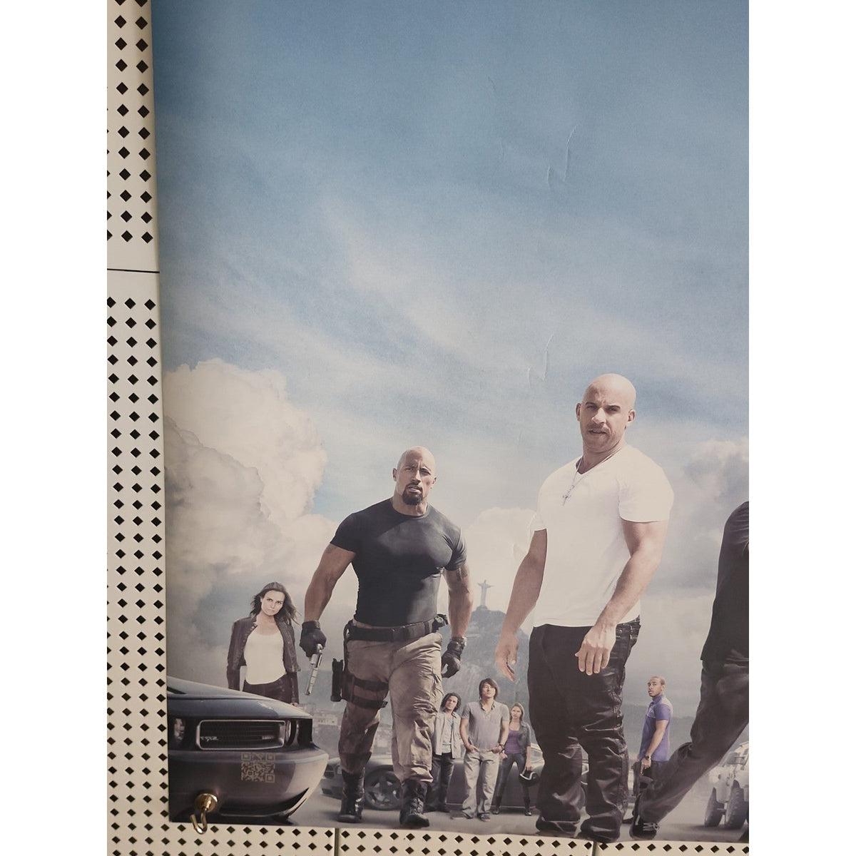 Fast Five 27 X 40 2 Sided Paul Walker Vin Diesel The Rock