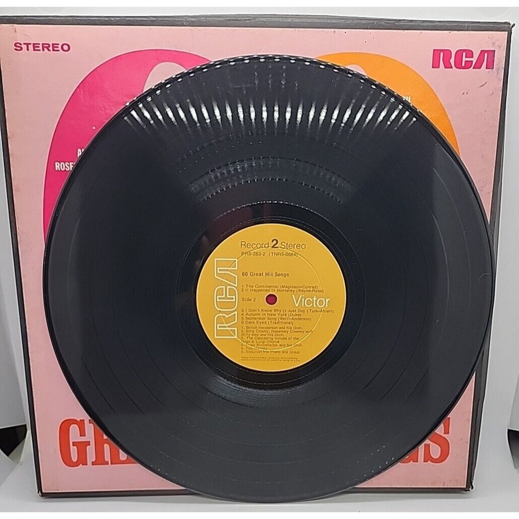 RCA Stereo - 60 Great Hit Songs Various Artists - PRS-283 (Record)