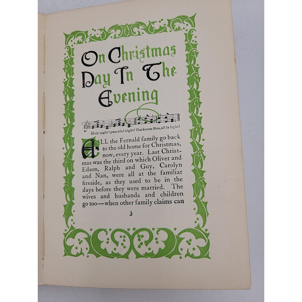 On Christmas Day In The Evening, by Grace S. Richmond 1910 First Edition