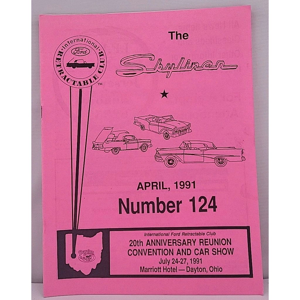 The Skyliner - International Retractable Club - April 1991 Number 124