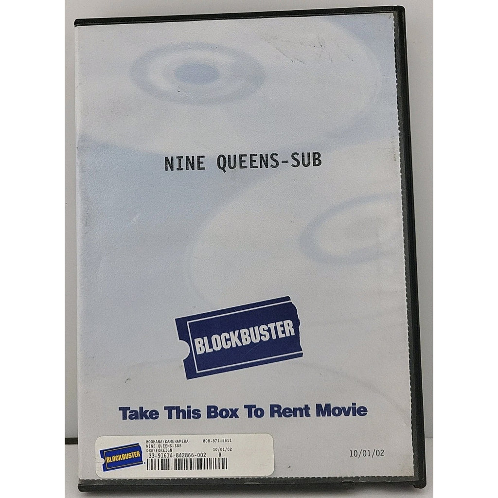 Nine Queens (DVD, 2000)
