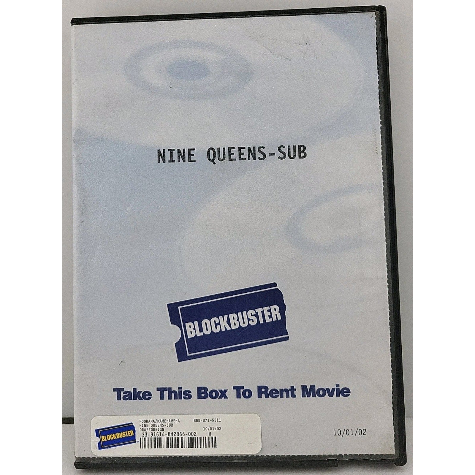 Nine Queens (DVD, 2000)
