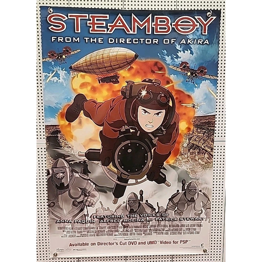 2004 Steamboy Original Single Sided Movie Poster 27x40