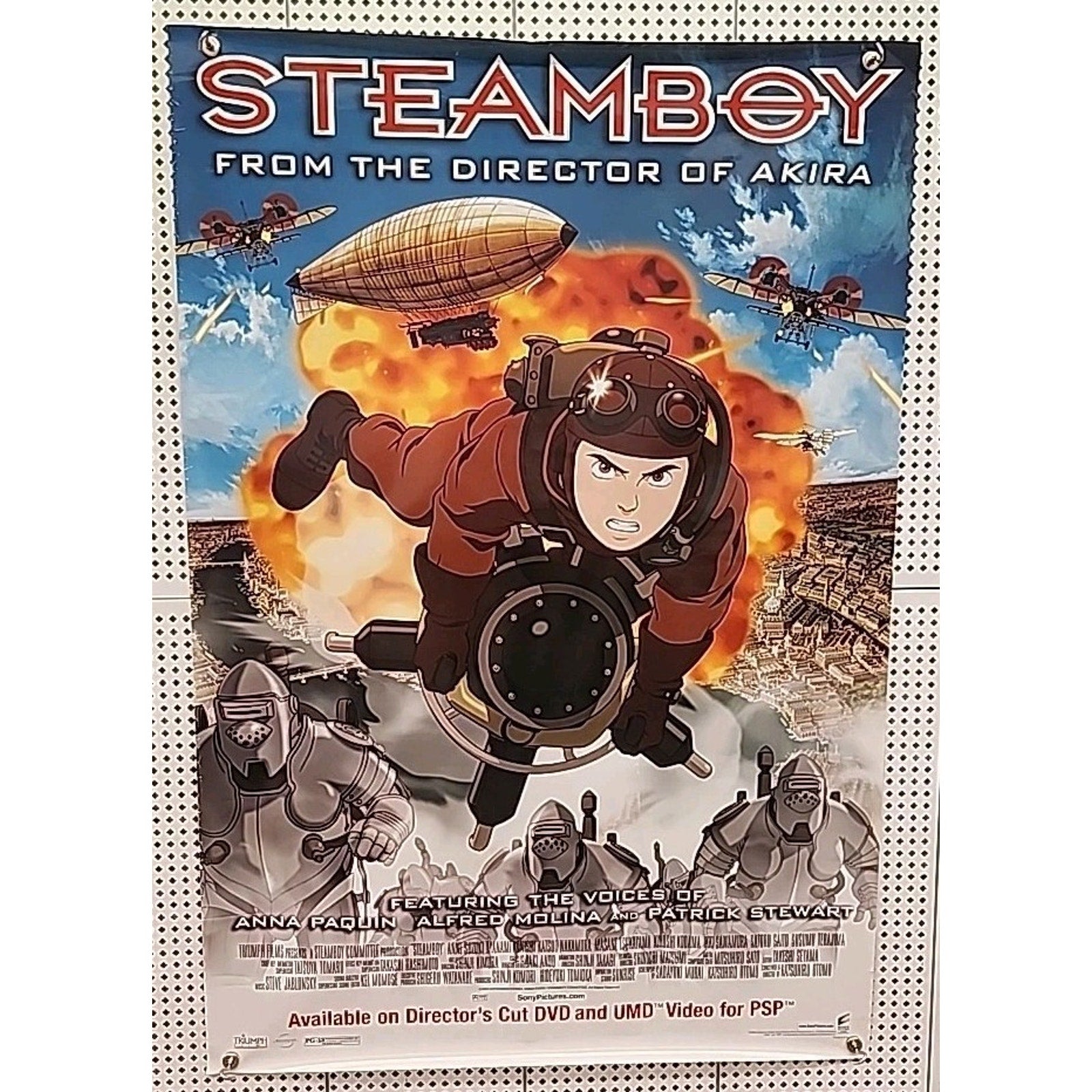 2004 Steamboy Original Single Sided Movie Poster 27x40