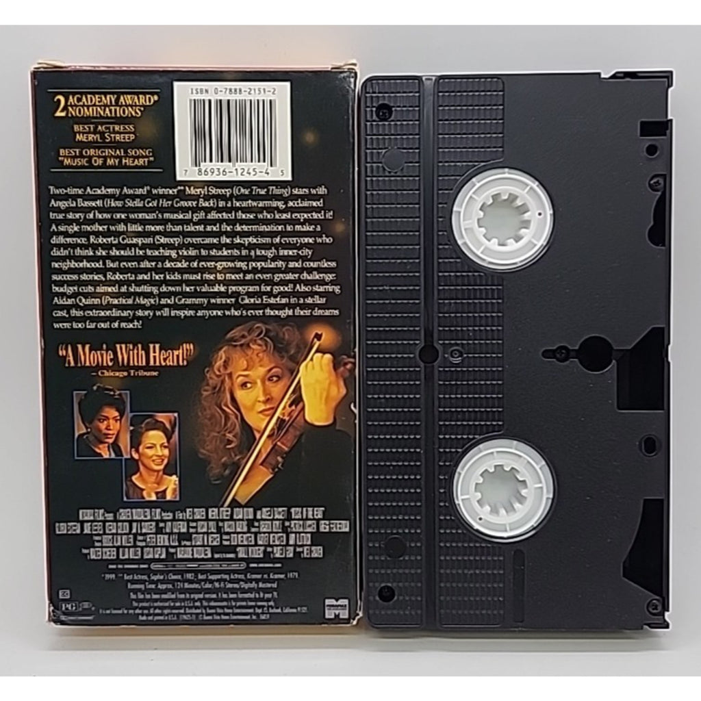 Music of the Heart (VHS, 2000)