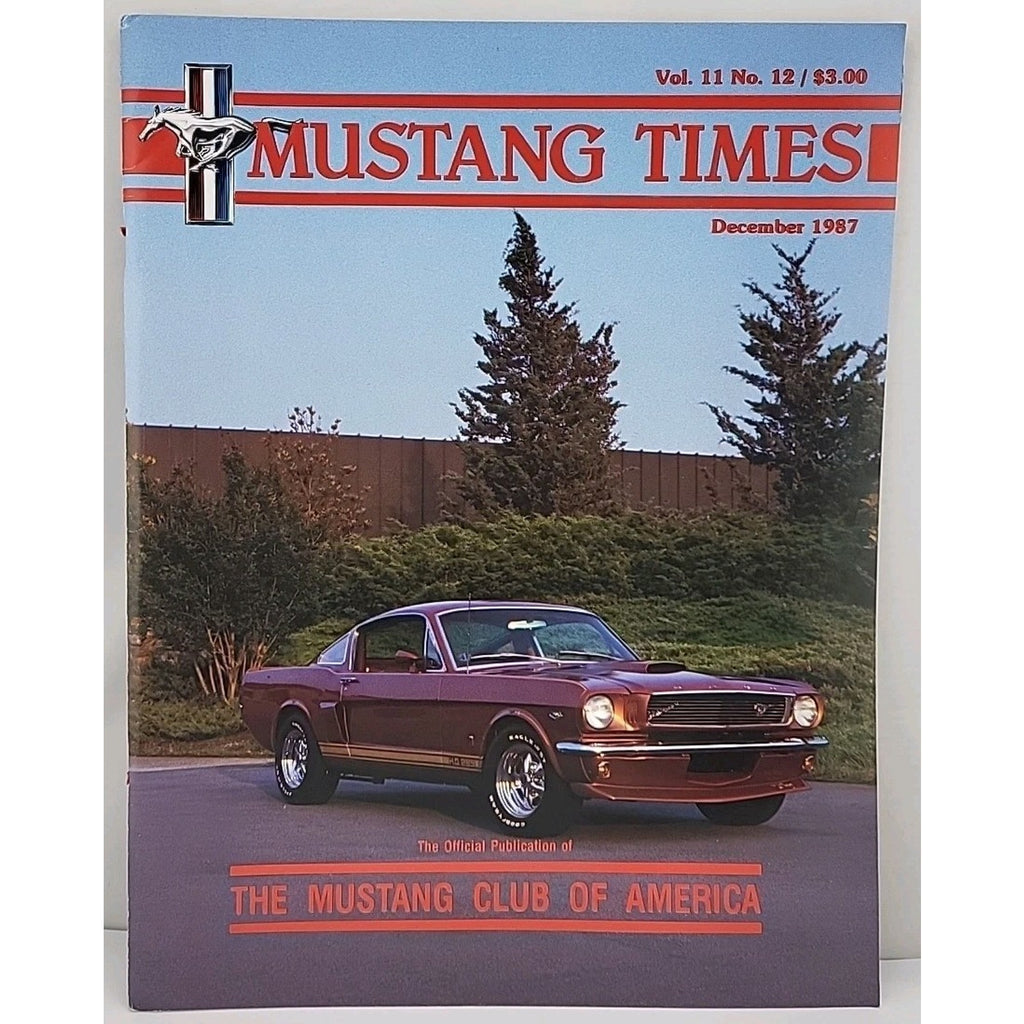 Mustang Times Magazine December 1987 Vol. 11 No. 12