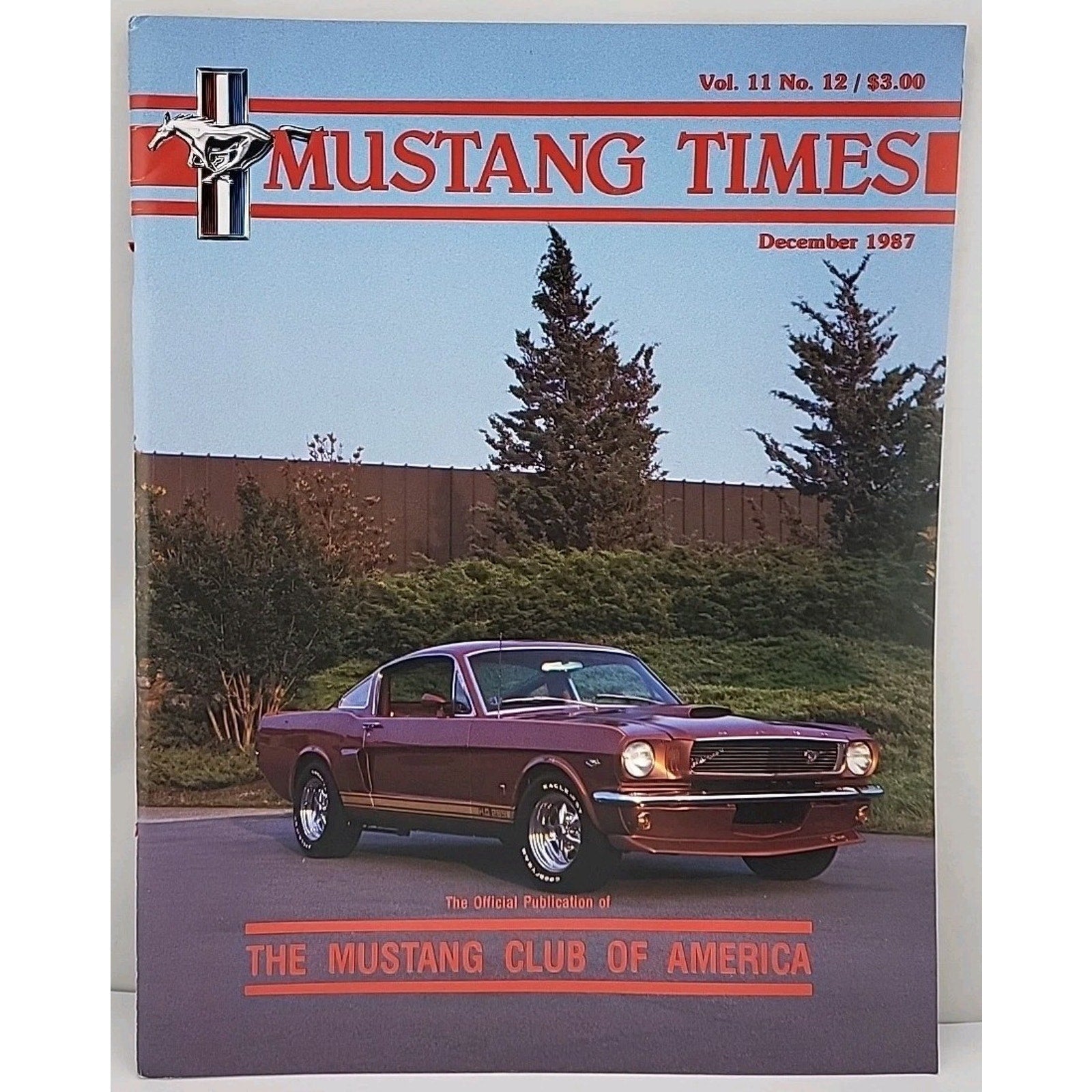 Mustang Times Magazine December 1987 Vol. 11 No. 12