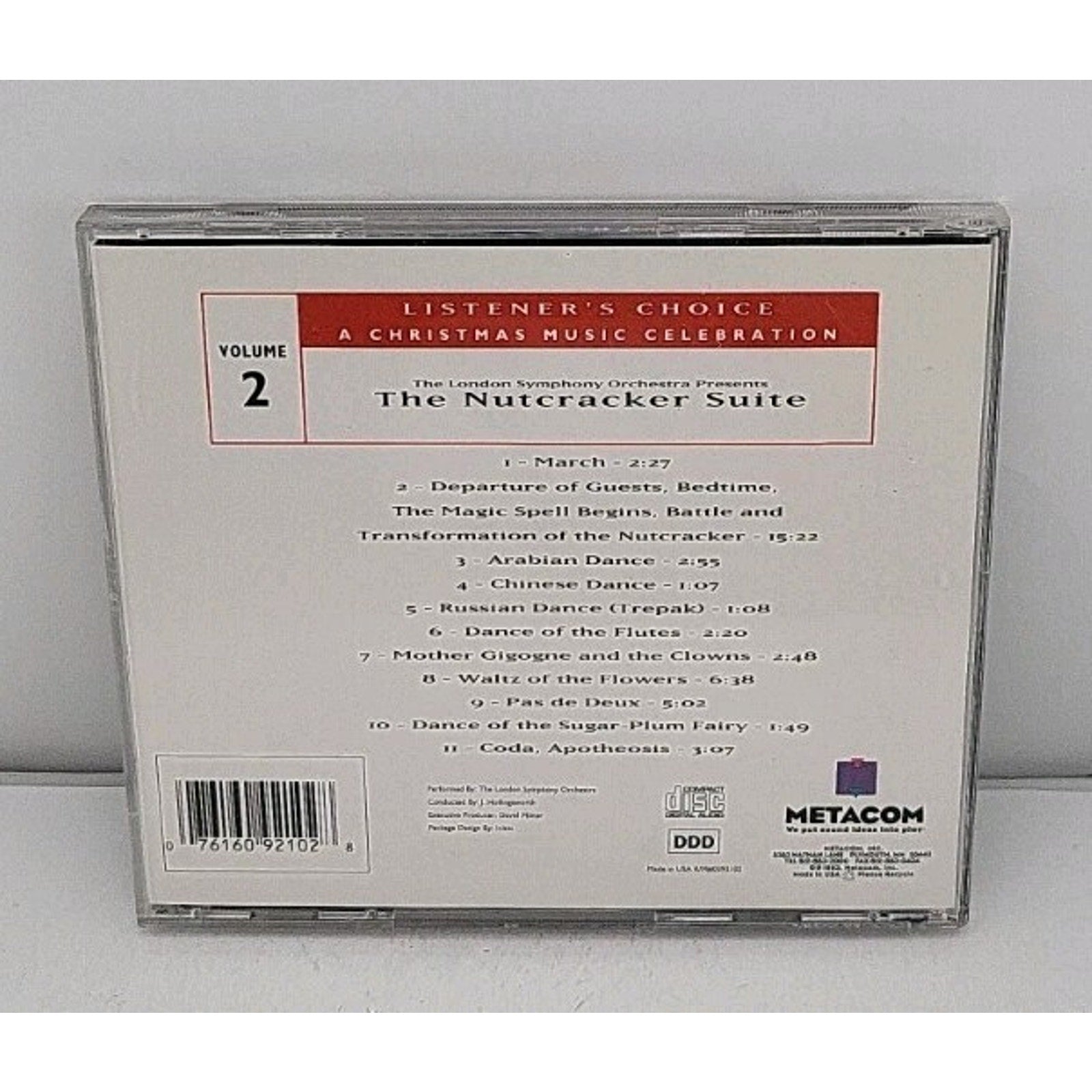 The Nutcracker Suite London Symphony Orchestra Vol. 2 (CD 1993)