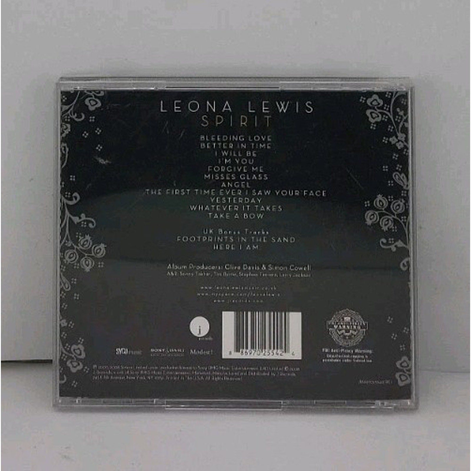 Spirit by Leona Lewis (CD, 2008)