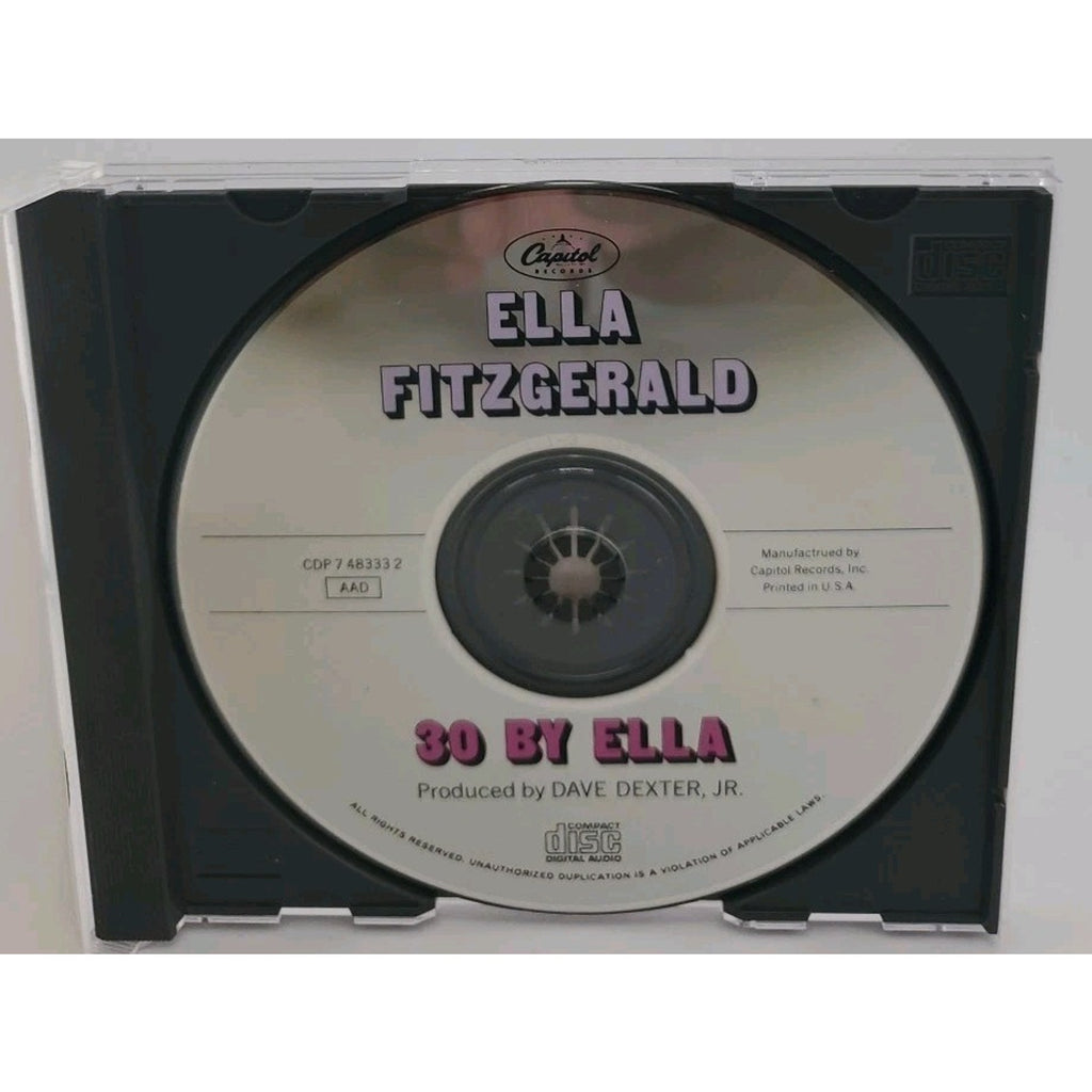 Thirty by Ella by Ella Fitzgerald (CD, Feb-1991, Capitol)