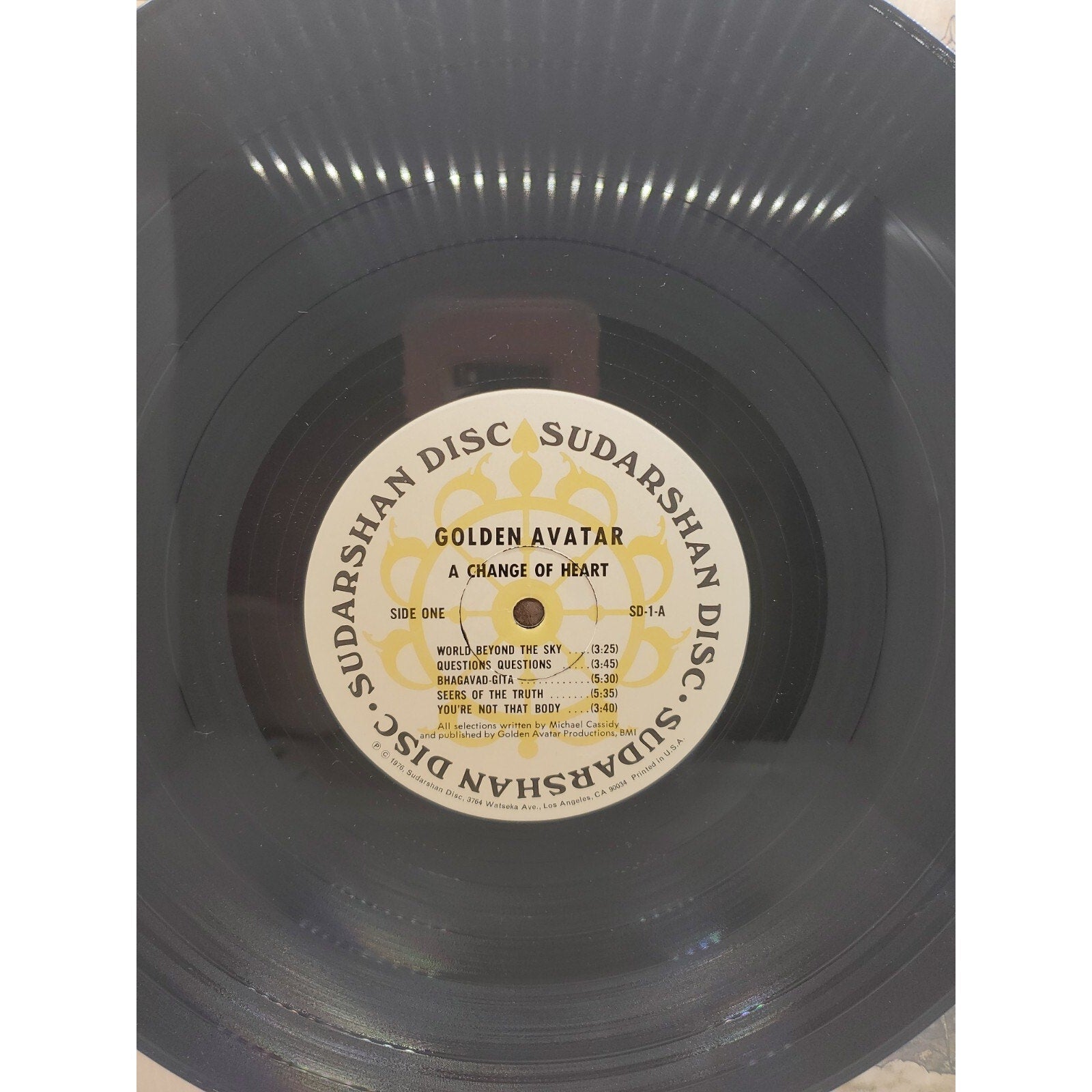 Golden Avatar A Change Of Heart (Record)