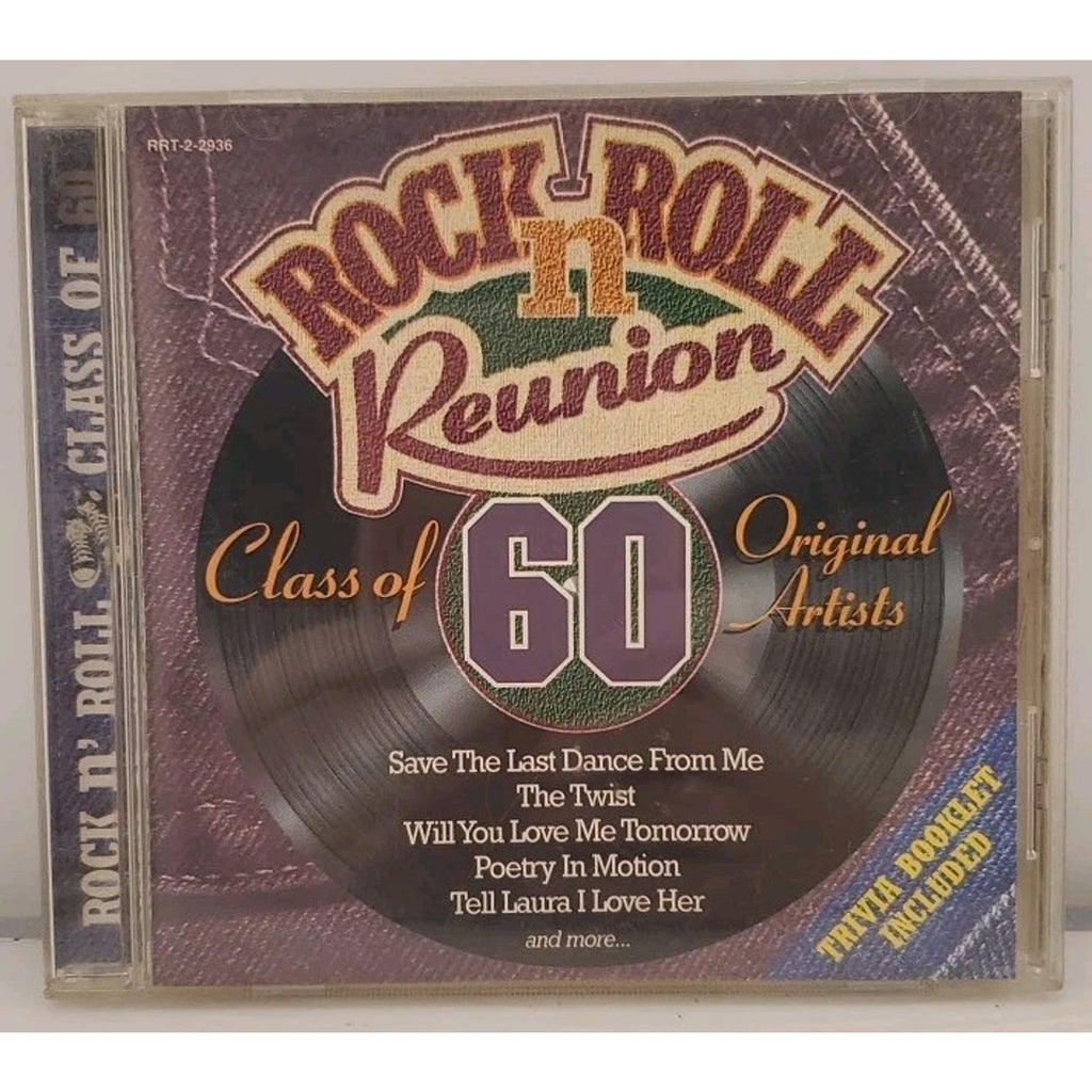 Rock n' Roll Reunion: Class of 60 by Various Artists (CD, 1997, Madacy)