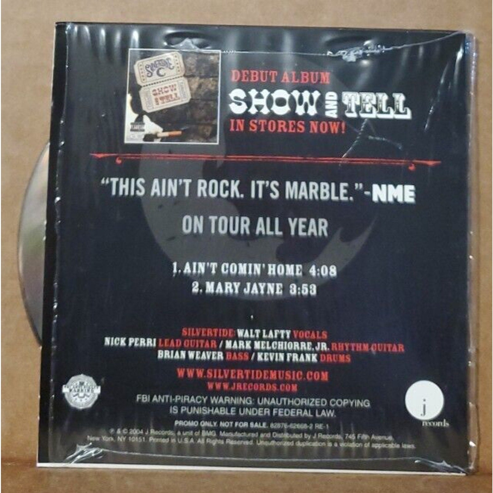 Silvertide - Show and Tell Album Sampler Promotional O (CD)