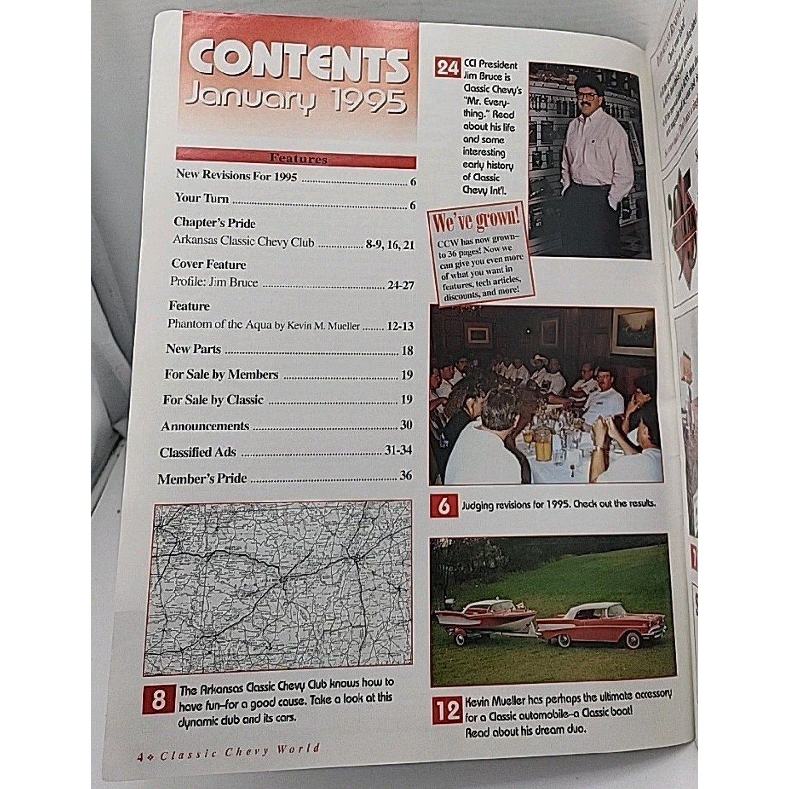 Classic Chevy World Magazine - January 1995 - Volume 21 Number 1