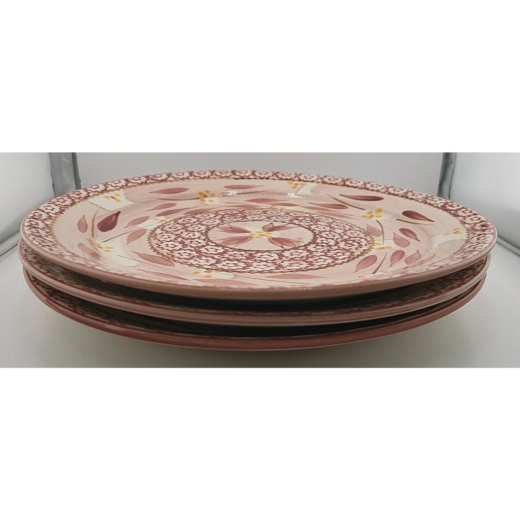 Temptations Cranberry Old World Salad Plates, 3 pcs.