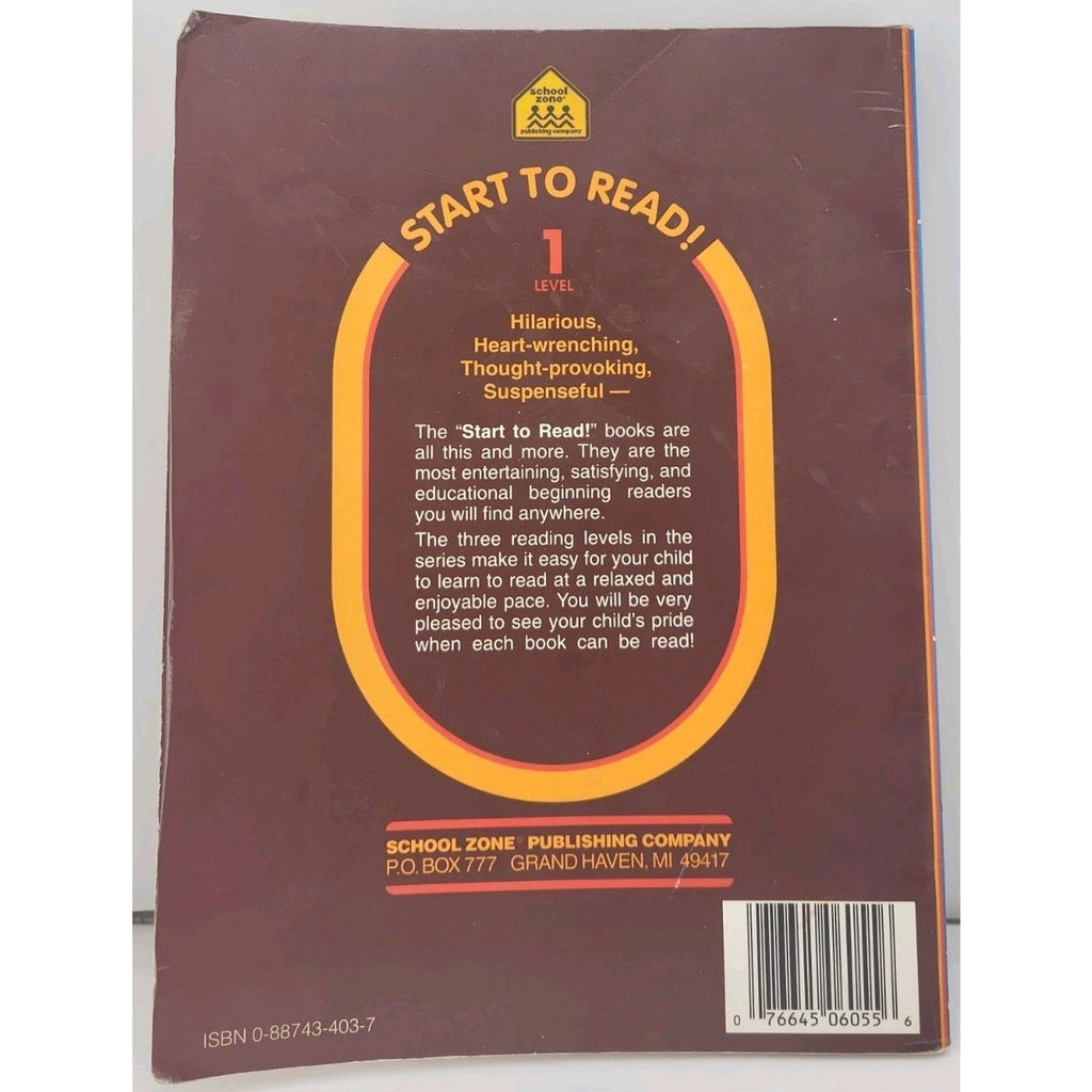 The Fox On The Box Level 1 A School Zone Start To Read Book