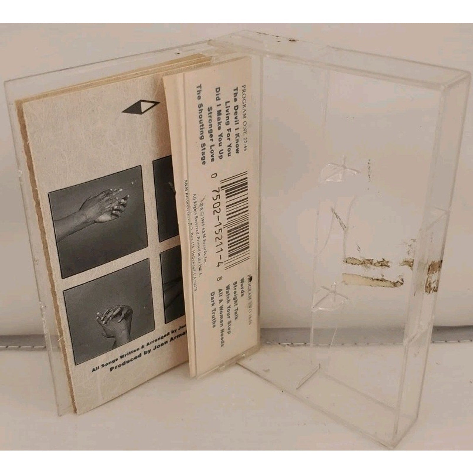 The Shouting Stage by Joan Armatrading (Cassette, 1988, A&M (USA))
