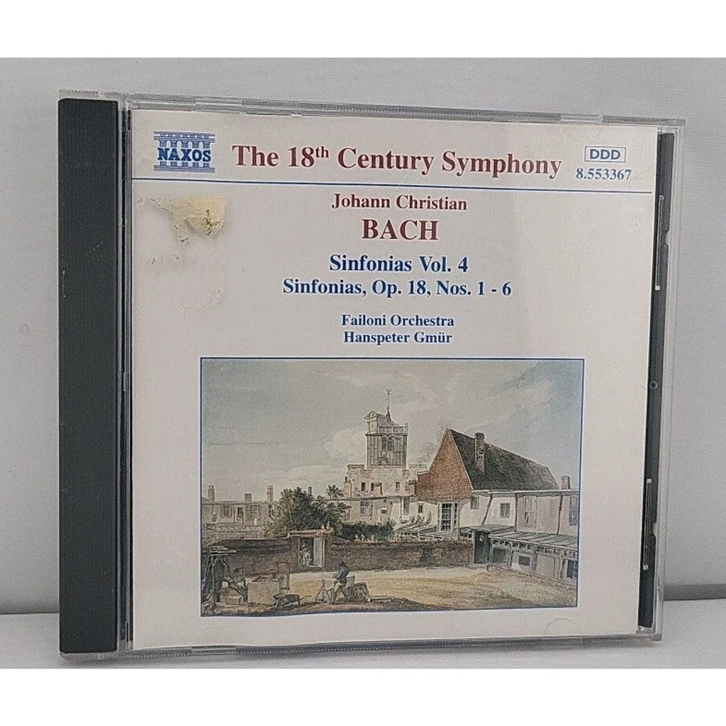 Sinfonias Vol. 4 by Bach, J.S. / Gmur / Failoni Orchestra (CD, 1996)
