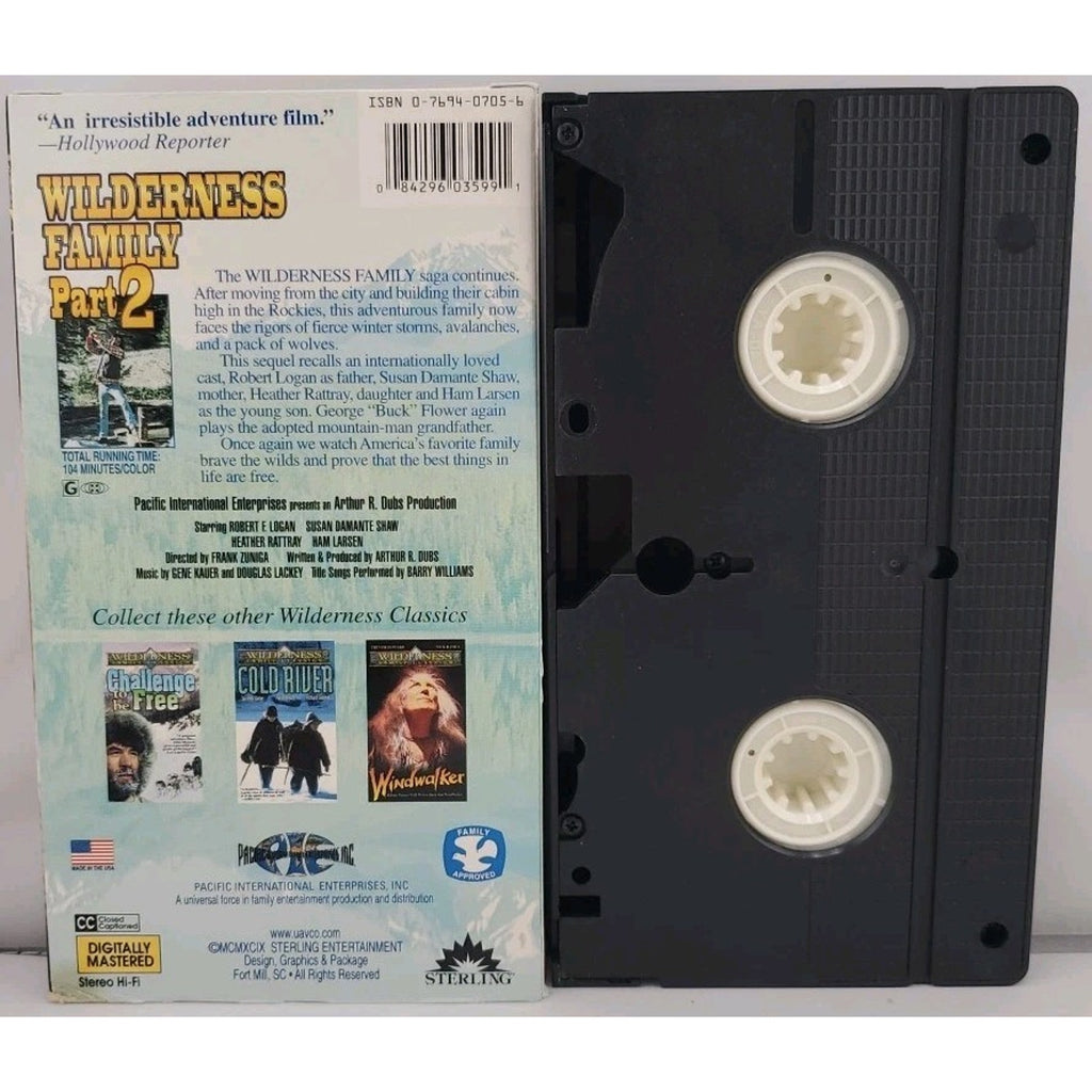 Wilderness Family Part 2 (VHS)