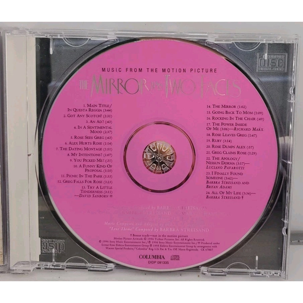Soundtrack by Barbra Streisand (CD, 1996)