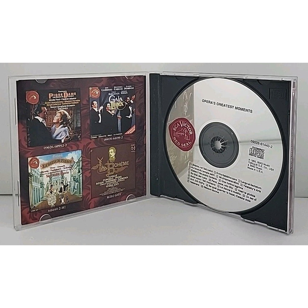 Opera's Greatest Moments by Various (CD, 1992)