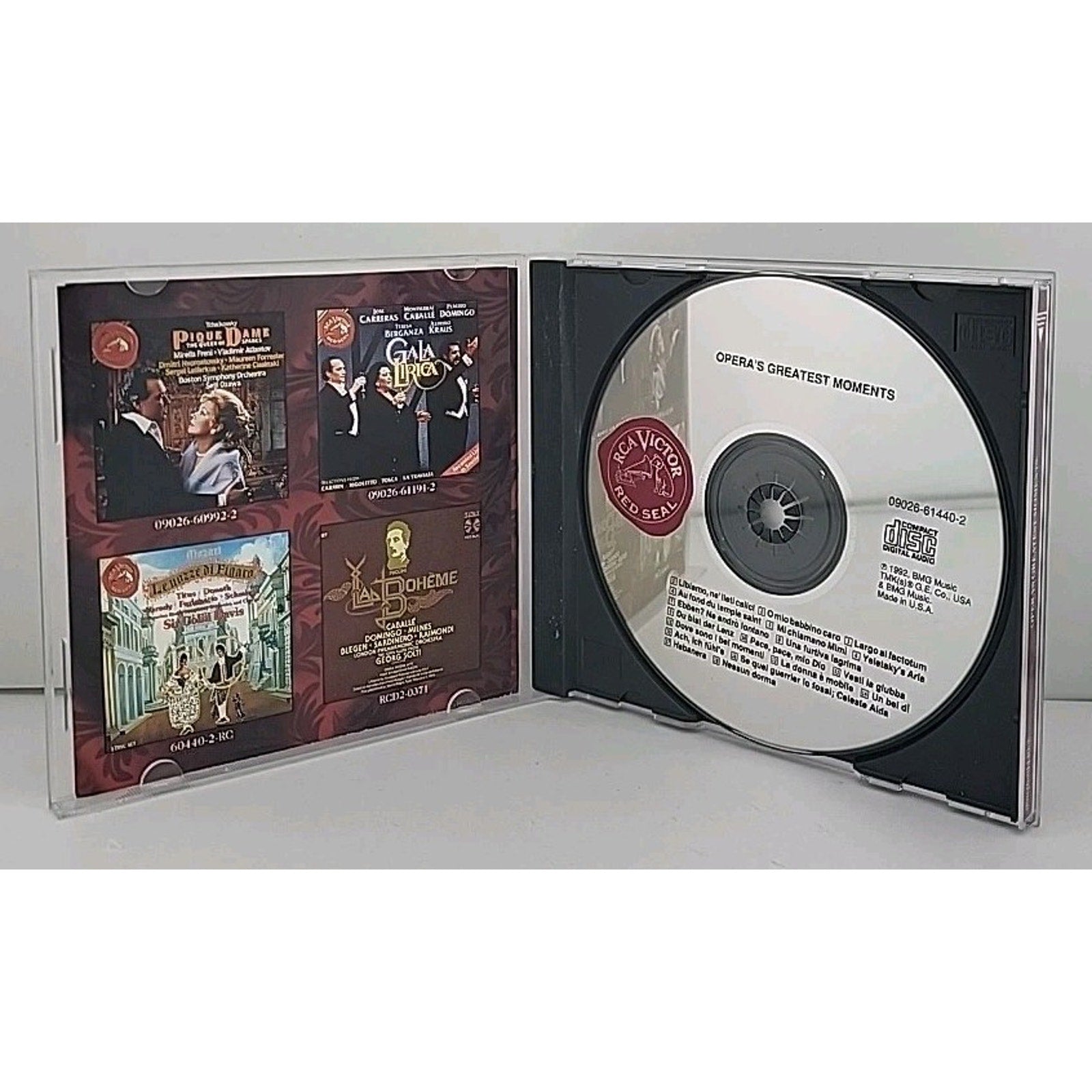 Opera's Greatest Moments by Various (CD, 1992)
